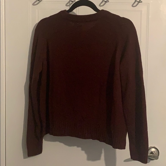 **Like New** Maroon Sweater - Picture 2 of 3